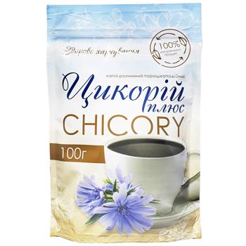 Напій Галка Цикорій плюс розчинний 100г - купити, ціни на МегаМаркет - фото 1