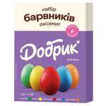 Набір барвників Добрик Оксамит для яєць + кислота винна 10шт 30г