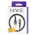 бель Make Type-C 2,4A 1м серый