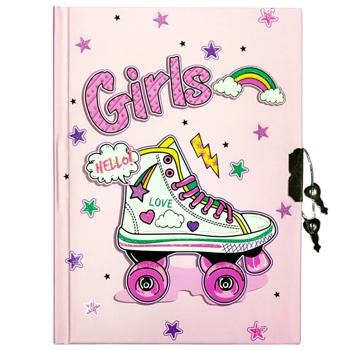 Notebook Hello Girls with Lock 56 sheets - buy, prices for Tavria V - photo 1