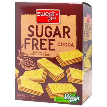 Вафли Sweet без сахара с какао-кремом 180г