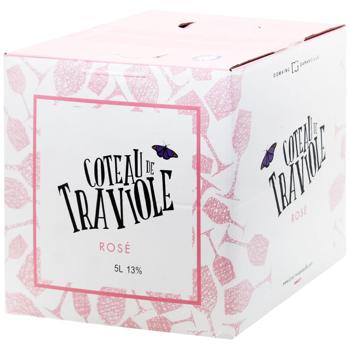Вино Domaine Garancille Rose Cote de Traviol Domaine Garancille 5 л 5 л - купить, цены на Эпицентр FOOD - фото 1