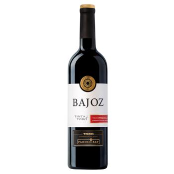 Вино Bajoz Tempranillo Toro красное сухое 13,5% 0,75л - купить, цены на МегаМаркет - фото 1