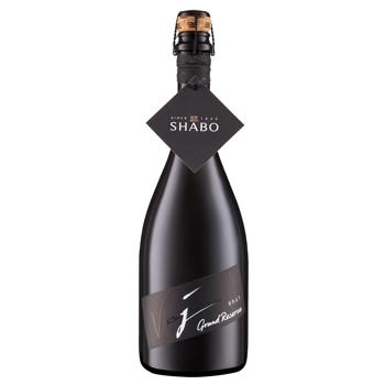 Вино игристое Shabo Grand Reserve белое брют 13% 0,75л - купить, цены на КОСМОС - фото 1