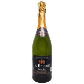 La Roche White Semi-dry Sparkling Wine 11% 0.75l