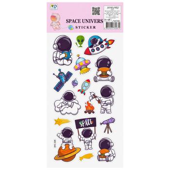 Наліпки Маlevaro №13 об'ємні 10х22см в асортименті - купити, ціни на КОСМОС - фото 5