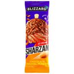 Морозиво Blizzard Sharzan Шоколад-карамель-арахіс 75г