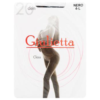 Колготки Giulietta Class Nero 20ден 4р - купить, цены на МегаМаркет - фото 1