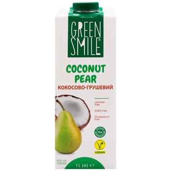 Green Smile Rice-Coconut Ultra-pasteurized Drink with Pear Filler 1l - buy, prices for - photo 2