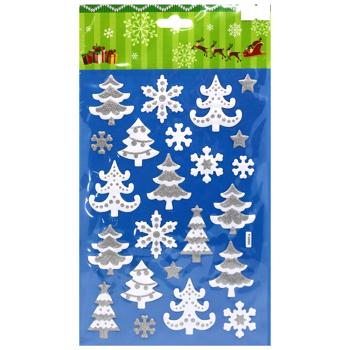 Angel Gifts Christmas Window Stickers in Assortment - buy, prices for Za Raz - photo 5