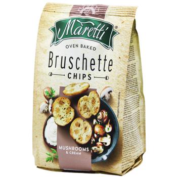 Maretti Mushrooms with Cream Bruschette Chips 140g