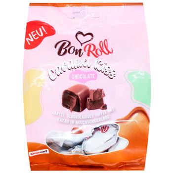 Карамельні іриски шоколадні ТМ BON ROLL 120 г