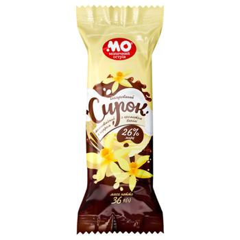 Molochniy Ostriv Vanilla Glazed Curd 26% 36g - buy, prices for Chudo Market - photo 1