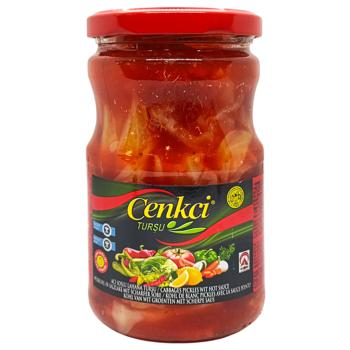 Капуста Cenkci 680 г квашена гостра И323 (Туреччина) - купити, ціни на КОСМОС - фото 1