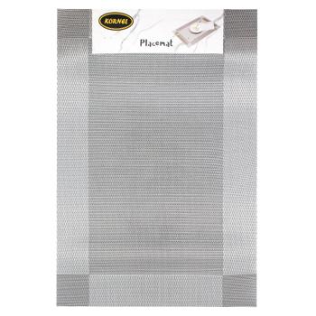 Kornel Gray Serving Mat 50*30cm - buy, prices for MegaMarket - photo 1