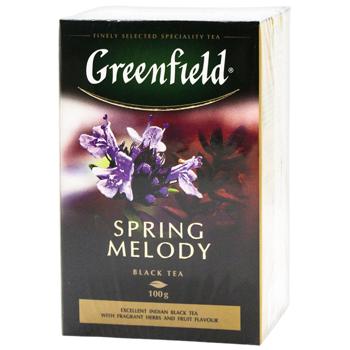 Greenfield Spring Melody Black Tea 100g - buy, prices for ULTRAMARKET - photo 1