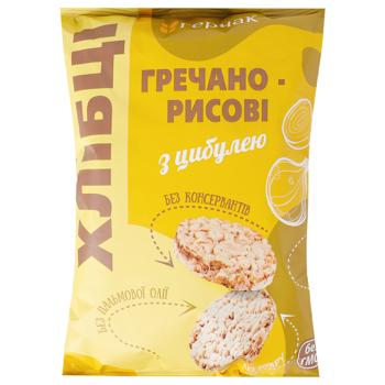 Хлібці Герчак гречано-рисові з цибулею 80г - купити, ціни на Епіцентр FOOD - фото 1