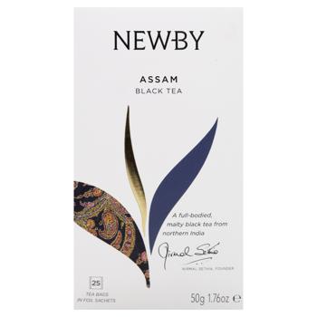 Newby Assam Black Tea 2g*25pcs - buy, prices for ULTRAMARKET - photo 2