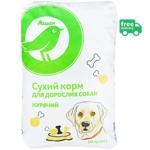 Корм сухой Auchan с курицей для собак 10кг