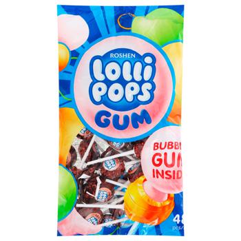 Карамель Roshen Lollipops Gum кола 920г - купить, цены на - фото 2