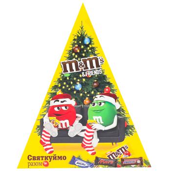 Подарок M&M's & Friends Новогодняя елка 96,5г - купить, цены на За Раз - фото 2