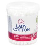 Палички ватні Lady Cotton в банці 100шт