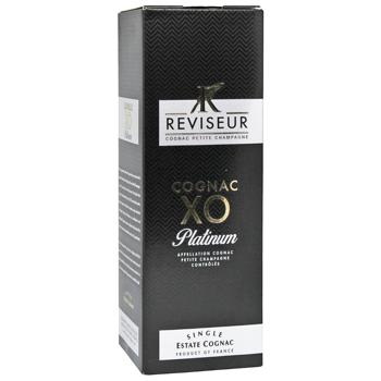 Коньяк Reviseur Platinum XO 40% 0,7л - купити, ціни на КОСМОС - фото 4