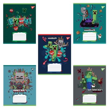 Тетрадь Yes Minecraft Heroes клеточка А5 18 листов - купить, цены на NOVUS - фото 7