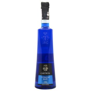 Лікер Joseph Cartron Curacao Bleu 25% 0,7л - купити, ціни на AlcoHub - фото 1