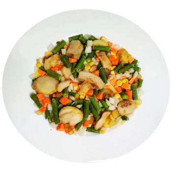 Смесь овощная Frostik Лобио с грибами замороженная