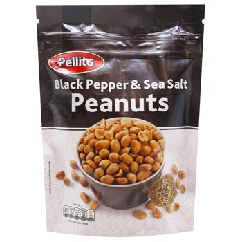 Pellito Peanuts with Black Pepper and Sea Salt 150g - buy, prices for WINETIME - photo 1