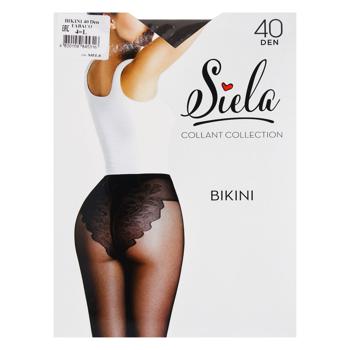 Колготи Siela Bikini Tabaco жіночі 40ден 4р - купити, ціни на ULTRAMARKET - фото 1