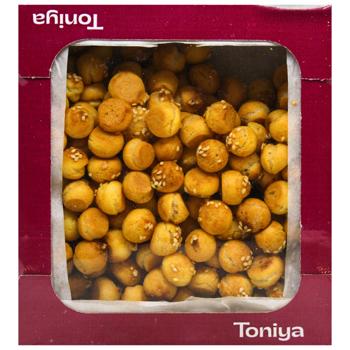 Печиво Toniya Клубочки з кунжутом 130г - купити, ціни на - фото 4
