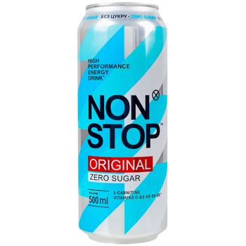 Напиток энергетический Non Stop Original без сахара 0,5л - купить, цены на Идеал - фото 2