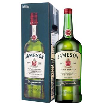 Jameson Whiskey 40% 4.5L - buy, prices for COSMOS - photo 1