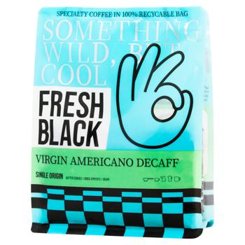 Кофе в зернах Fresh Black Аmericano без кофеина 200г - купить, цены на За Раз - фото 1