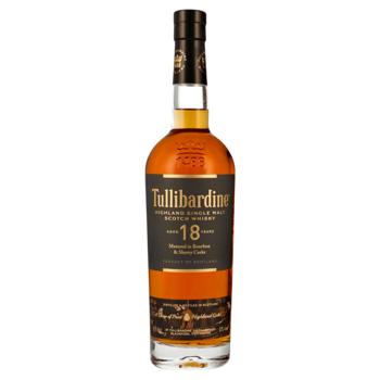 Віскі Tullibardine 18yo 43% 0,7л коробка - купить, цены на МегаМаркет - фото 2