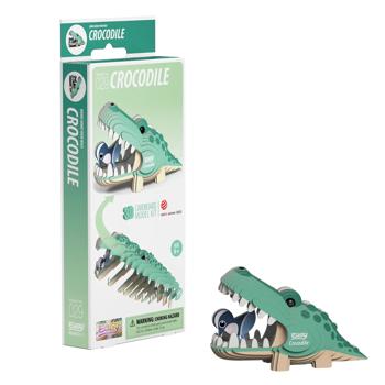 Eugy Crocodile 3D Model Kit