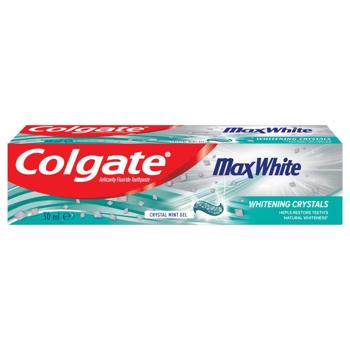 Зубна паста Colgate Макс Блиск відбілююча 50мл - купити, ціни на Cупермаркет "Харків" - фото 1