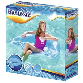 Шезлонг Bestway надувний для басейну 152*99см - купити, ціни на Таврія В - фото 4
