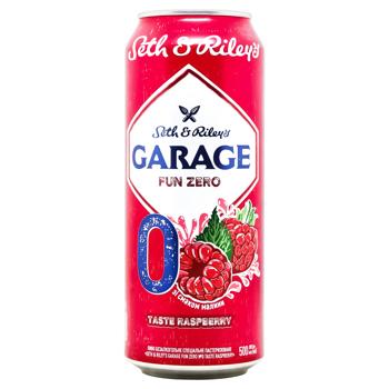 Garage Taste Raspberry Non-alcoholic Beer 0.5l - buy, prices for COSMOS - photo 1