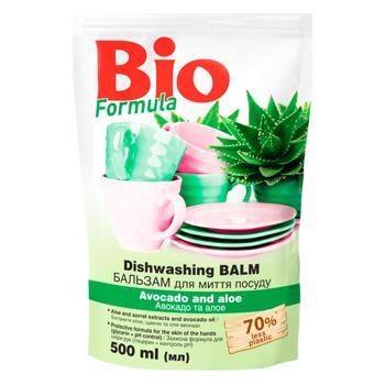 Bio Formula Avocado and Aloe Dishwashing Balm 500ml