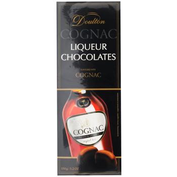 Цукерки Doulton Piasten шоколадні з коньяком courvoisier 150г - купити, ціни на - фото 2
