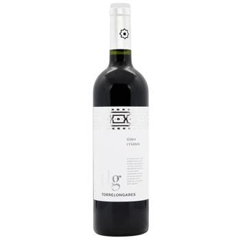 Вино Torrelongares Crianza червоне сухе 13,5% 0,75л