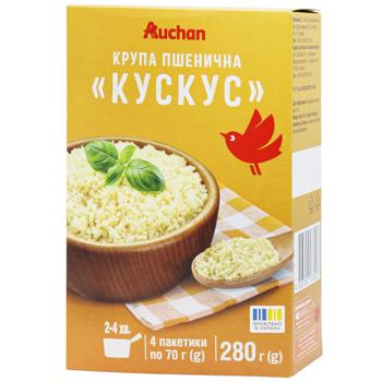 Auchan Couscous Wheat Cereal 70g x 4 pcs - buy, prices for Auchan - photo 1