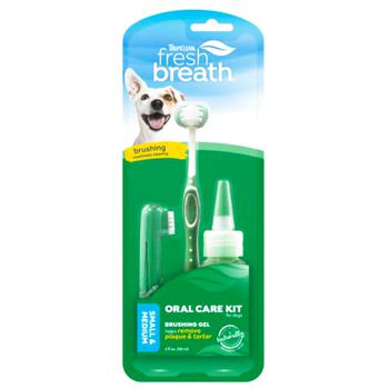 Набір TropiClean Fresh Breath для чищення зубів собак - купити, ціни на MasterZoo - фото 1