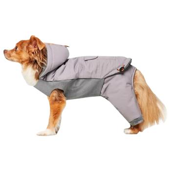 Костюм для собак Goo-eez Hooded Full Body зимний с капюшоном р.2XS серый - купить, цены на MasterZoo - фото 1