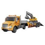 Cars2 Lowboy and Construction Crane Play Set