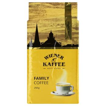 Кофе молотый Віденська Кава Львовский Family Coffee 250г - купить, цены на - фото 2
