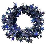 Мішура з візерунком Actuel синя 7м